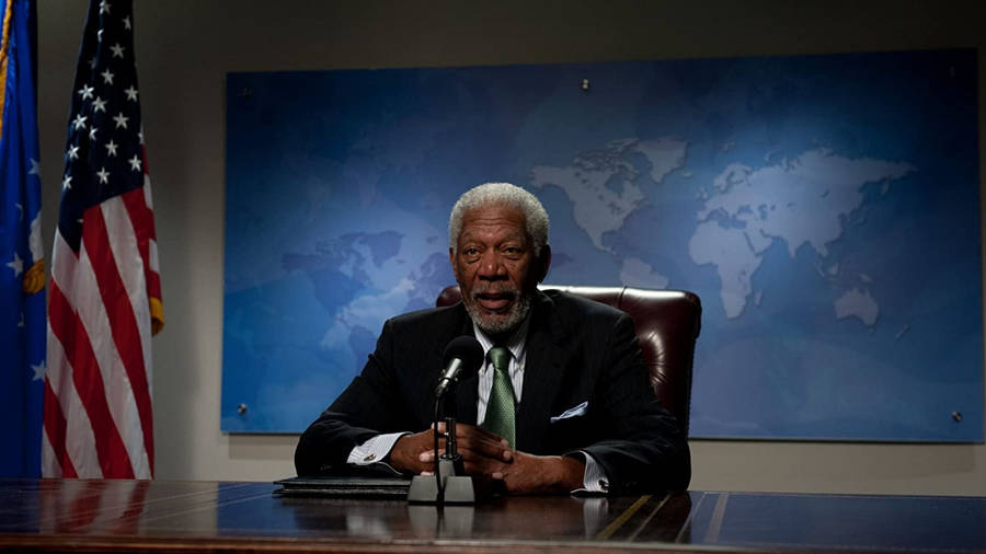 Morgan Freeman As The President Wallpaper