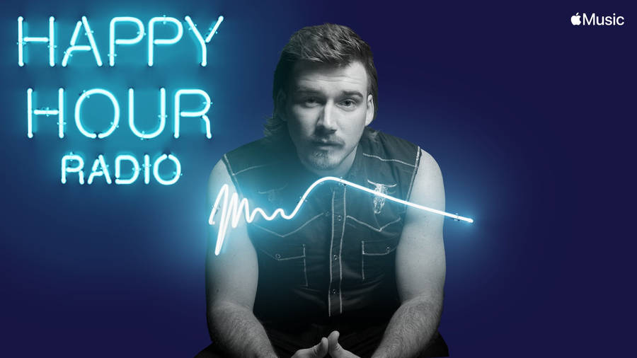 Morgan Wallen Happy Hour Radio Wallpaper