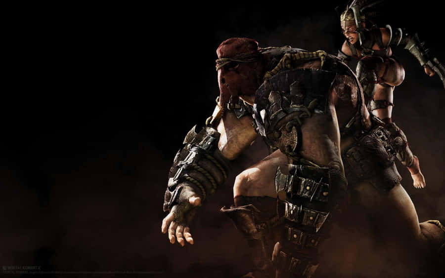Mortal Kombat X Epic Battle Scene Wallpaper