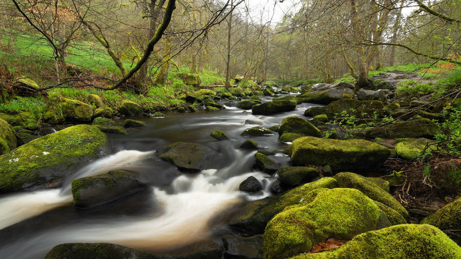 Most Beautiful Desktop Water And Rocks Wallpaper