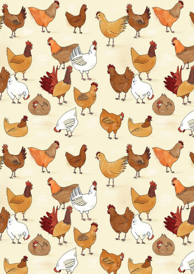 Mother Chick Wallpaper