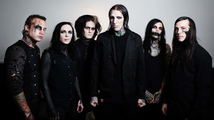 Motionlessin White Band Portrait Wallpaper