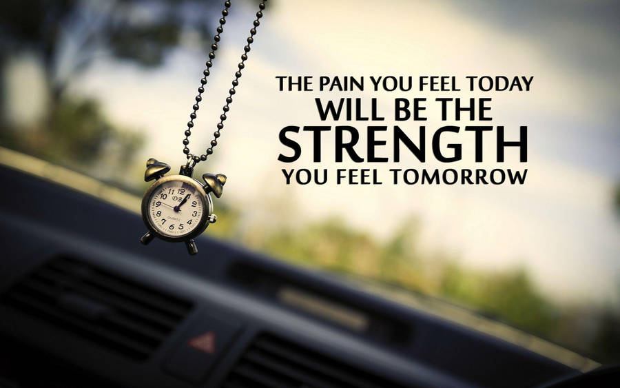 Motivational Hd Image Giving Strength Wallpaper