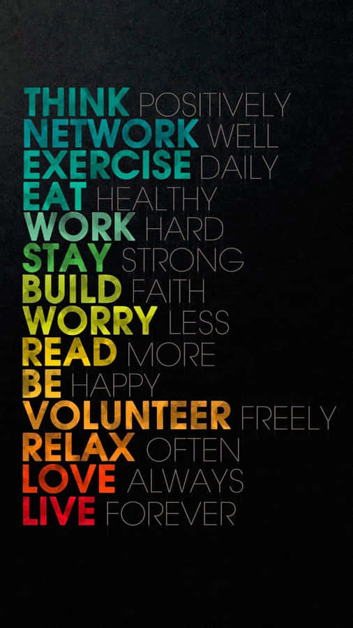 Motivational Workout Mantras Wallpaper