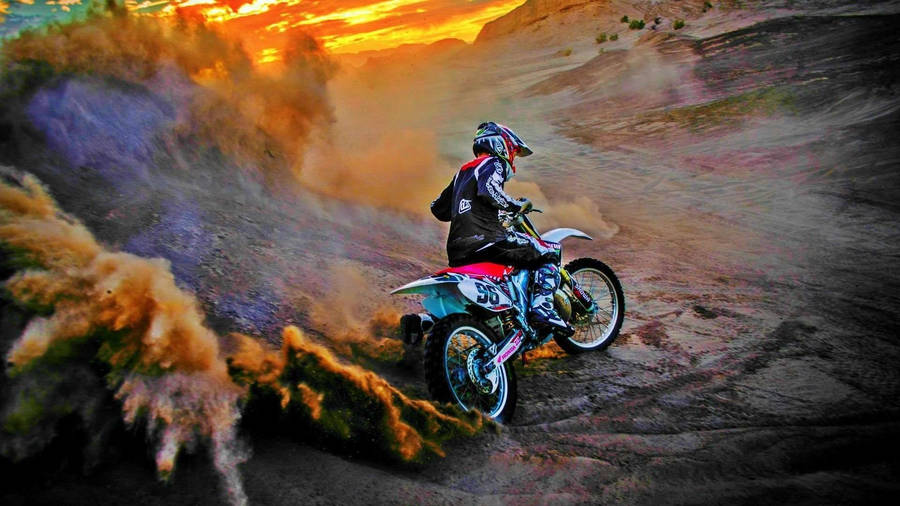 Motocross Dirt Bike Wallpaper