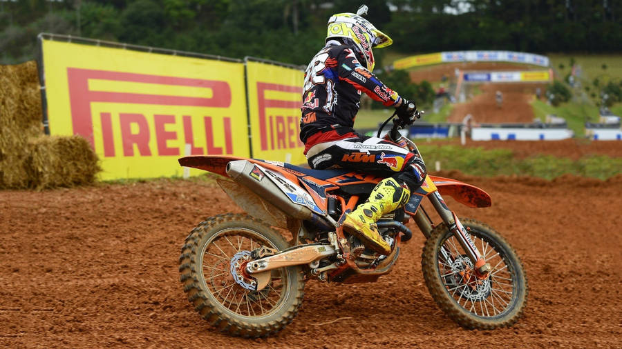 Motocross Pirelli Ktm Red Bull Wallpaper