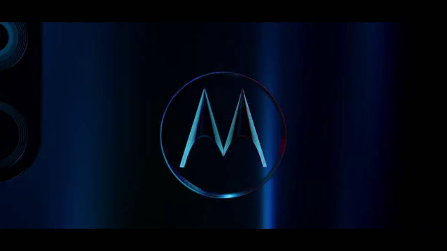 Motorola Dark Blue Logo Wallpaper