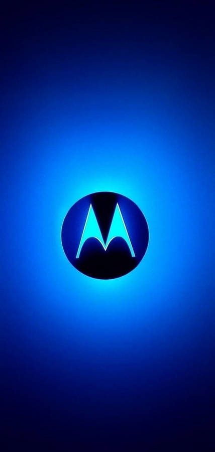Motorola Gradient Blue Wallpaper