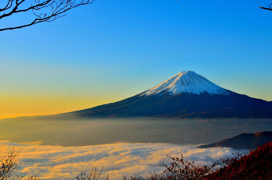 Mount Fuji Japan Desktop 4k Wallpaper