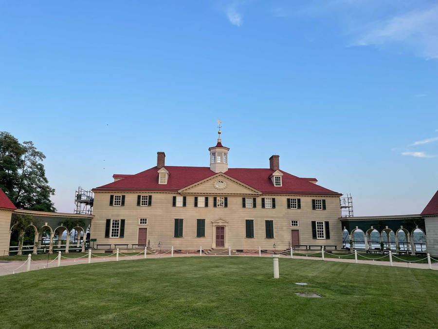 Mount Vernon Photograph Wallpaper