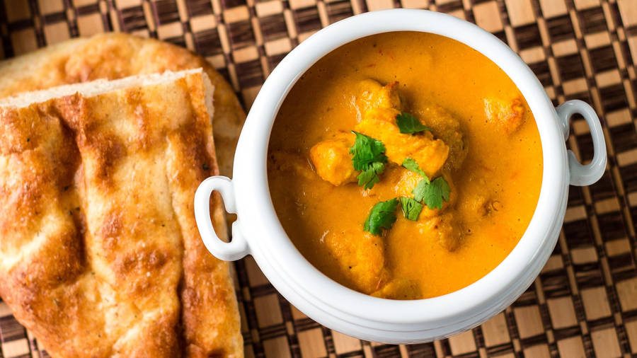 Mouthwatering Butter Chicken Curry Wallpaper