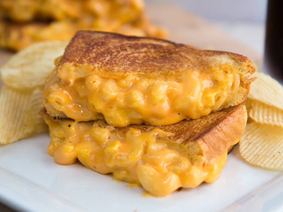 Mouthwatering Grilled Mac And Cheese Wallpaper