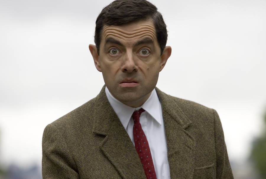 Mr Bean 4k Stare Wallpaper