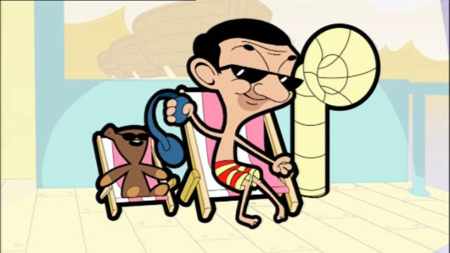 Mr. Bean Vacation Wallpaper