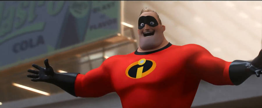 Mr. Incredible Overjoyed Wallpaper