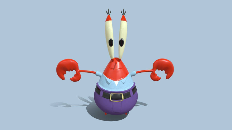 Mr. Krabs' Figurine Wallpaper