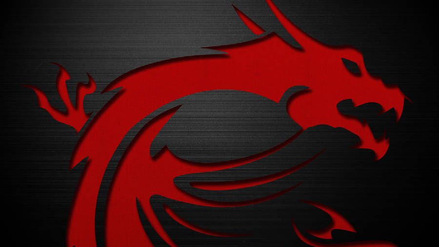 Msi 4k Zoomed In Red Dragon Wallpaper