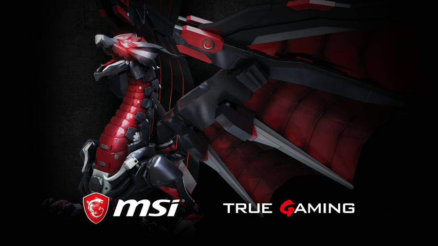 Msi True Gaming Dragon Robot Wallpaper