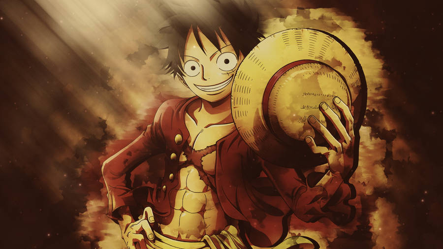 Mugiwara Luffy Smile Wallpaper