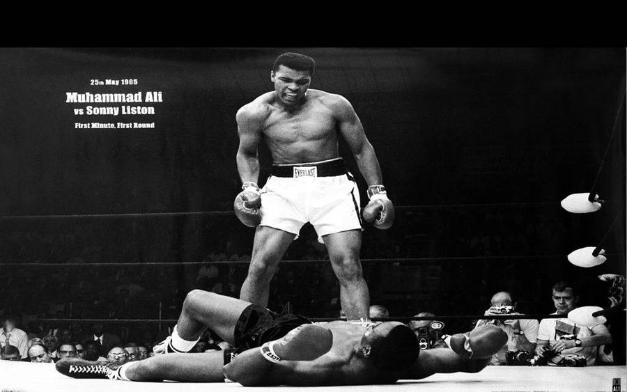 Muhammad Ali Vs Sonny Liston Wallpaper