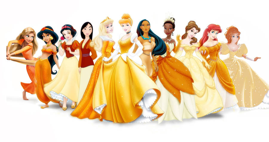 Mulan Reunited With Her Disney Princess Peers. Wallpaper