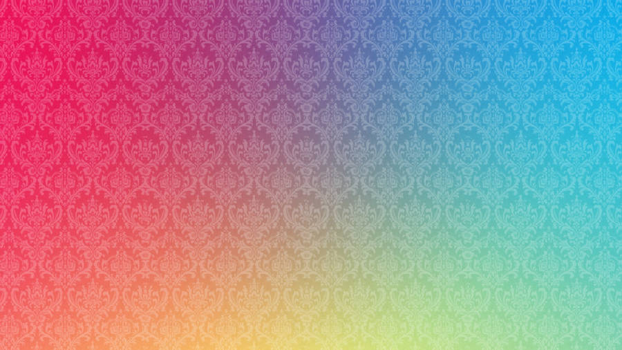 Multicolored Pattern Bright Background Wallpaper