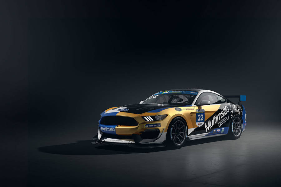 Multimatic Motorsport Ford Mustang Gt4 Wallpaper