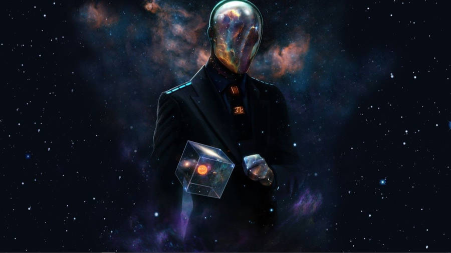 Multiverse Cosmos Man Wallpaper