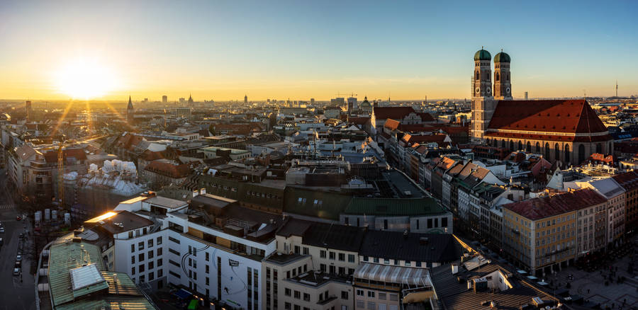 Munich City Germany Skyline Wallpaper