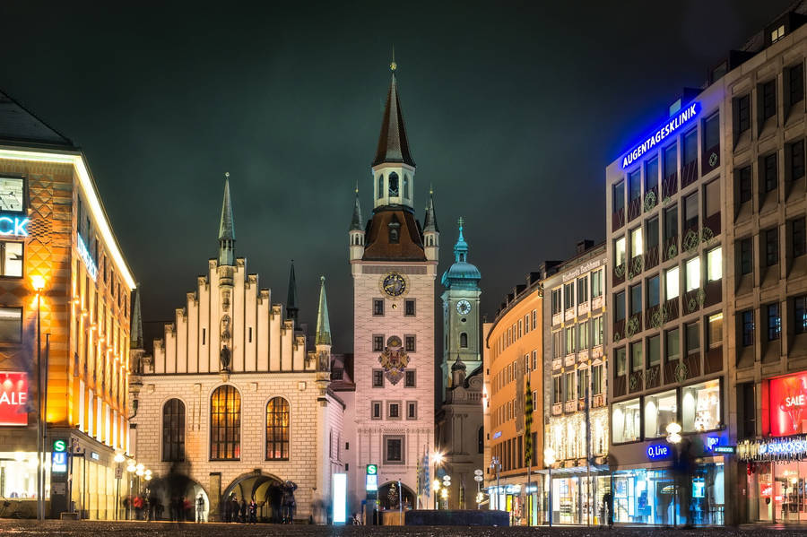 Munich Old Town Wallpaper