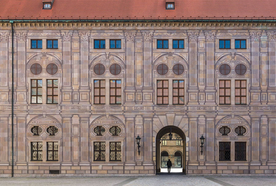 Munich Residenz Facade Wallpaper