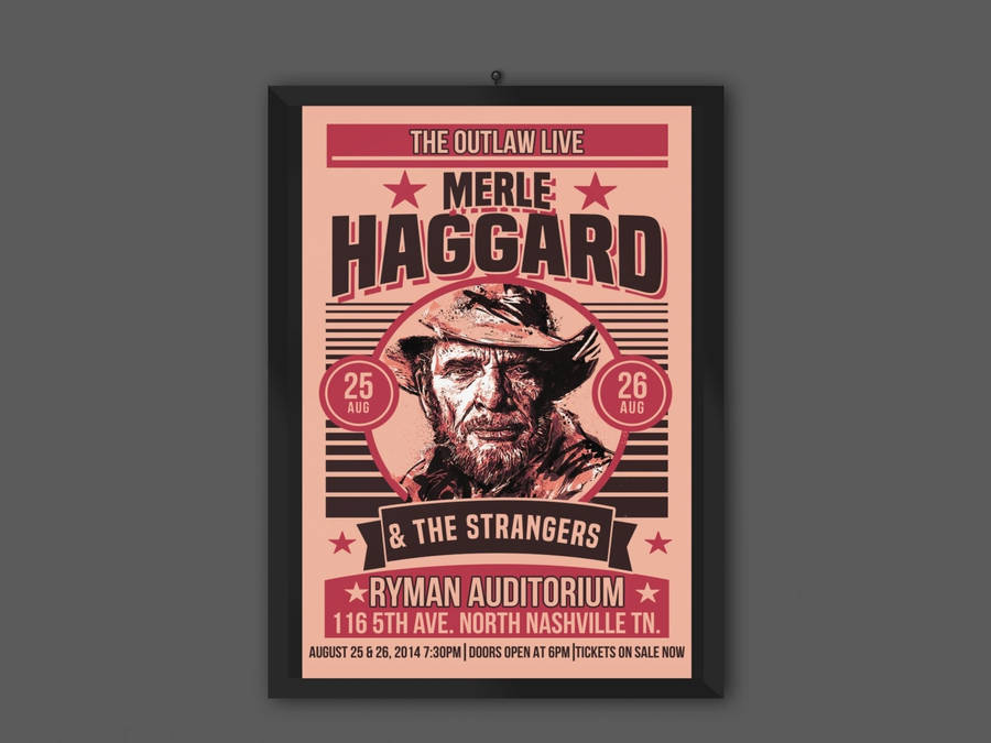 Music Artist Merle Haggard Wallpaper