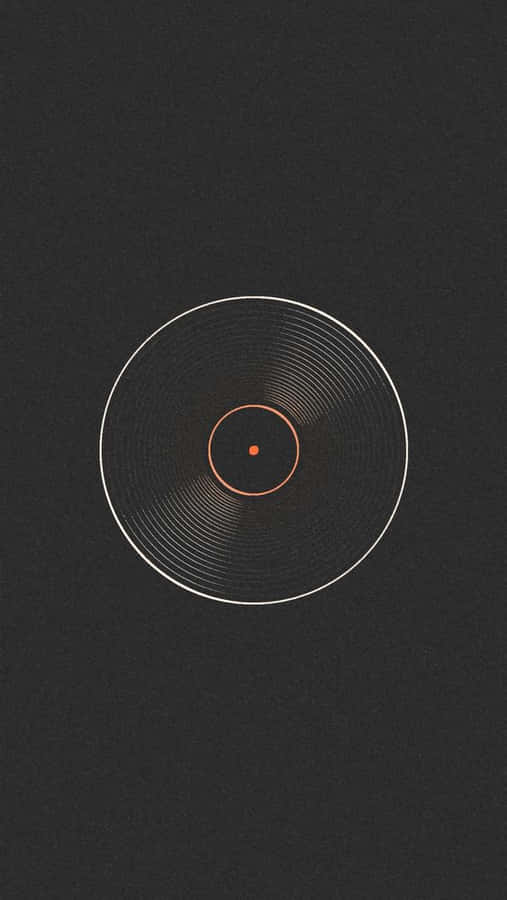 Music From Another Era: The Vinyl Record Wallpaper