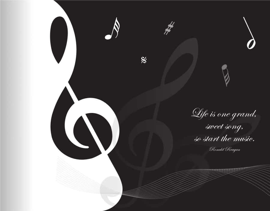 “music Is The Language Of The Soul.” Wallpaper