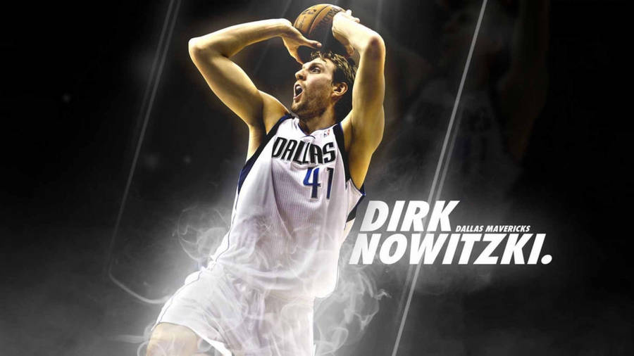 Mvp Dirk Nowitzki Fan Art Wallpaper