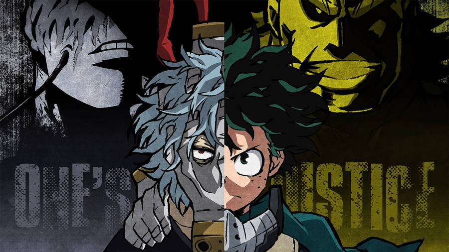 My Hero Academia Deku And Shigaraki Wallpaper