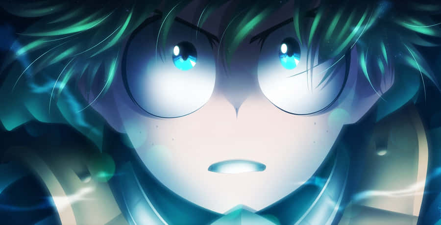 My Hero Academia Deku Big Eyes Wallpaper