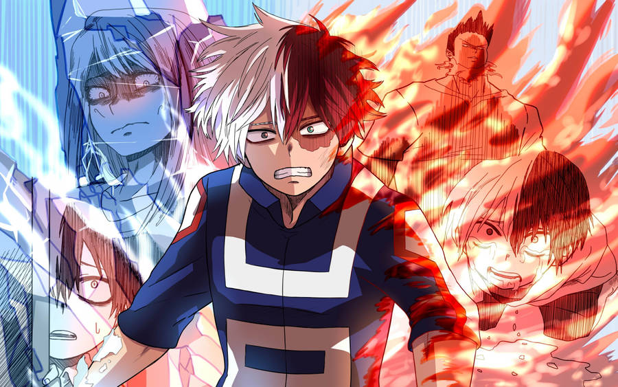 My Hero Academia Todoroki Past Images Wallpaper