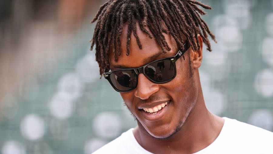 Myles Turner In Stylish Sunglasses Wallpaper