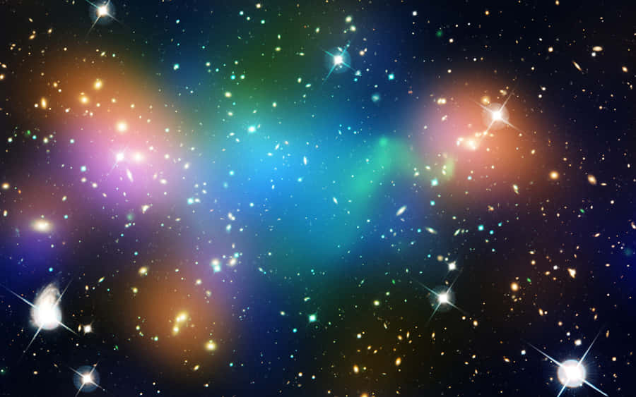 Mysterious Dark Matter In Space Wallpaper