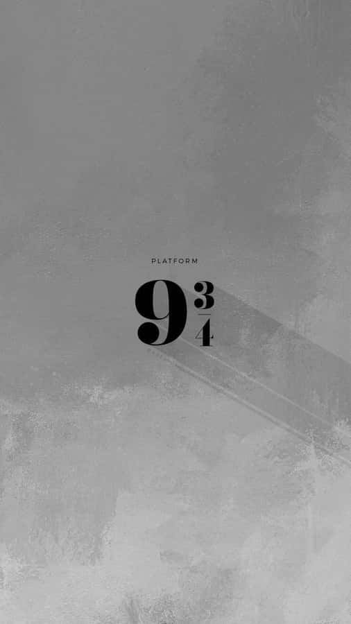 Mysterious World Of Harry Potter In Monochrome Wallpaper