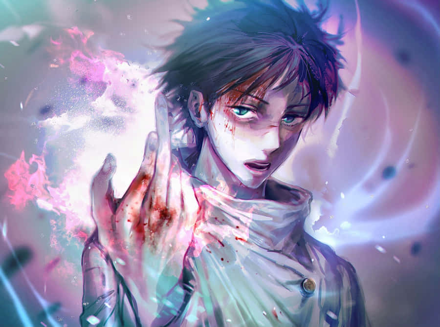 Mystical Anime Character Magic Wallpaper