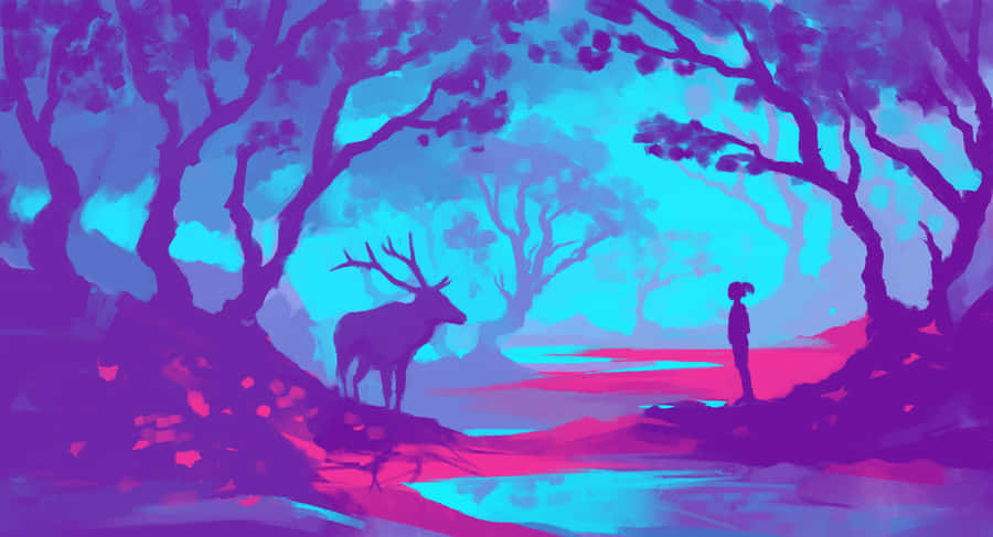 Mystical Forest Encounter.jpg Wallpaper