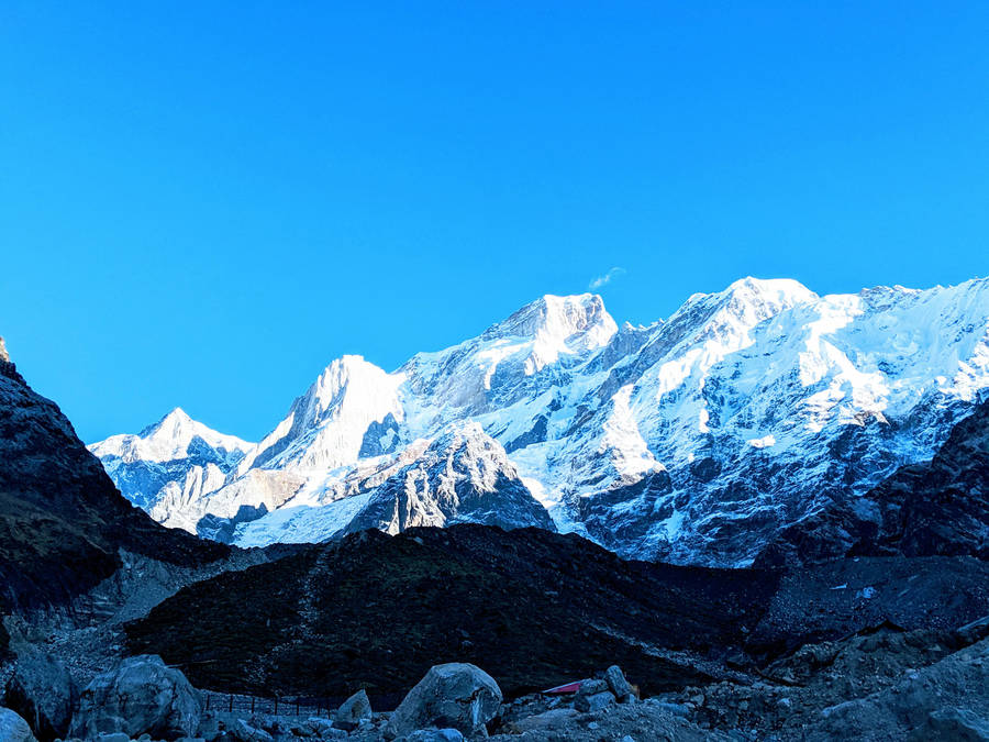 Mystical Kedarnath Sumeru Parbat In 4k Resolution Wallpaper