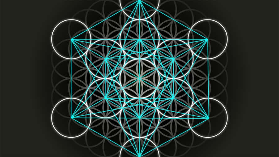 Mystical Sacred Geometry Design Wallpaper