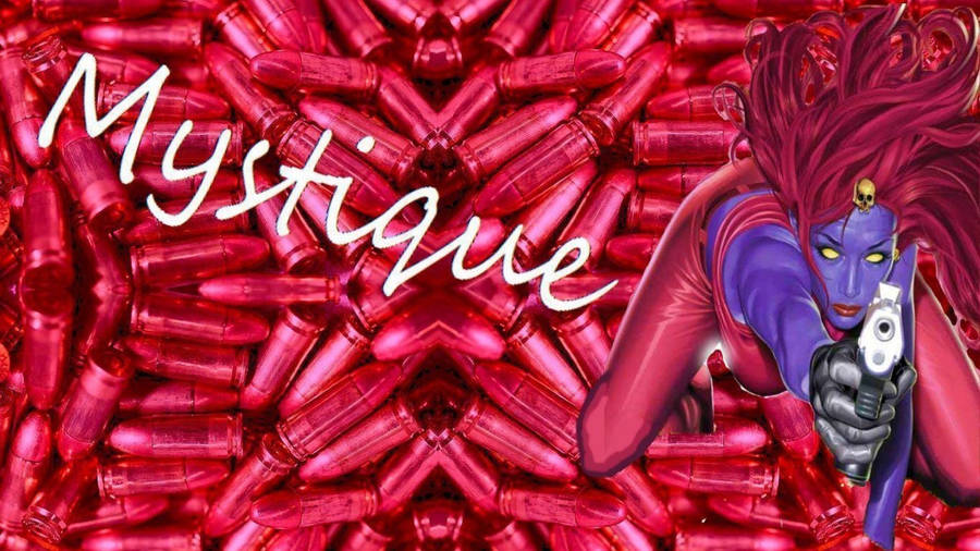 Mystique Red Bullets Wallpaper