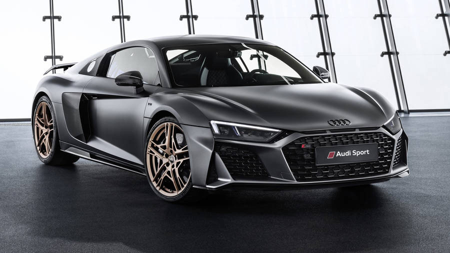 Mythos Black Audi R8 Wallpaper