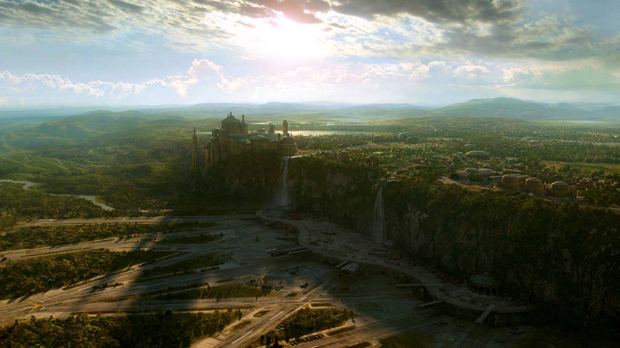 Naboo Star Wars Landscape Wallpaper