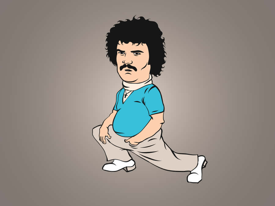 Nacho Libre Cartoon Character Wallpaper