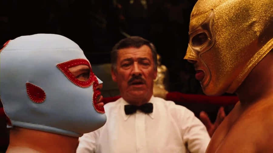 Nacho Libre Face Off Wallpaper